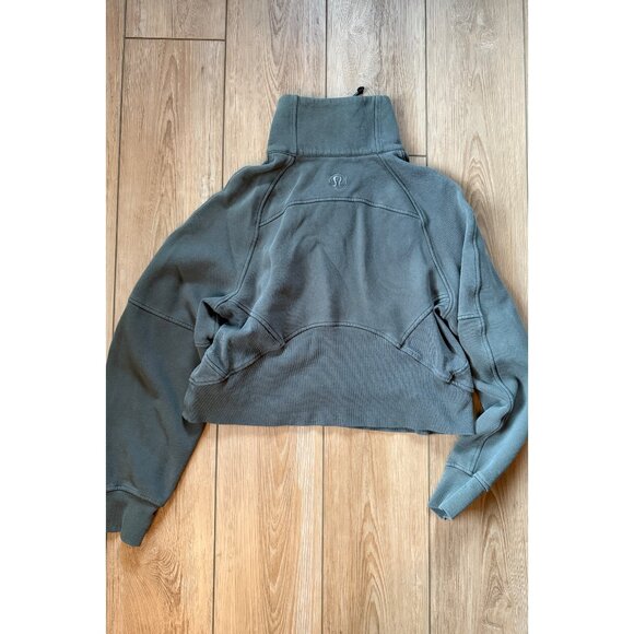 Lululemon Scuba Oversized Funnel Neck in Carob Brown size XS/S - Picture 6 of 8